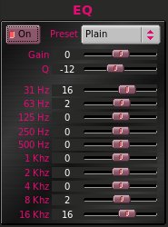 rakarrack Lineal EQ