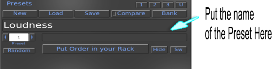 rakarrack Preset Box